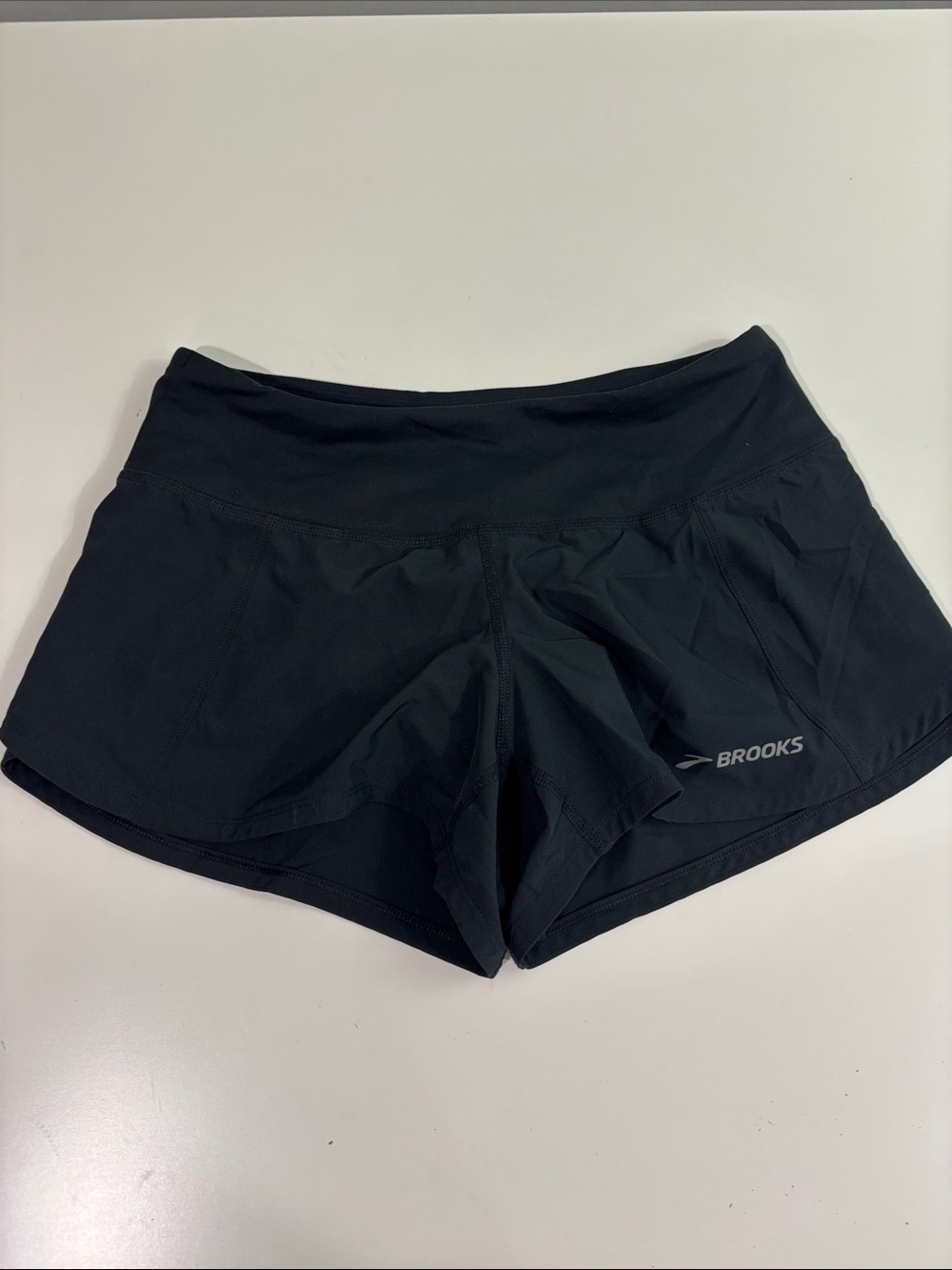 Brooks Black Women's Athletic Running Shorts